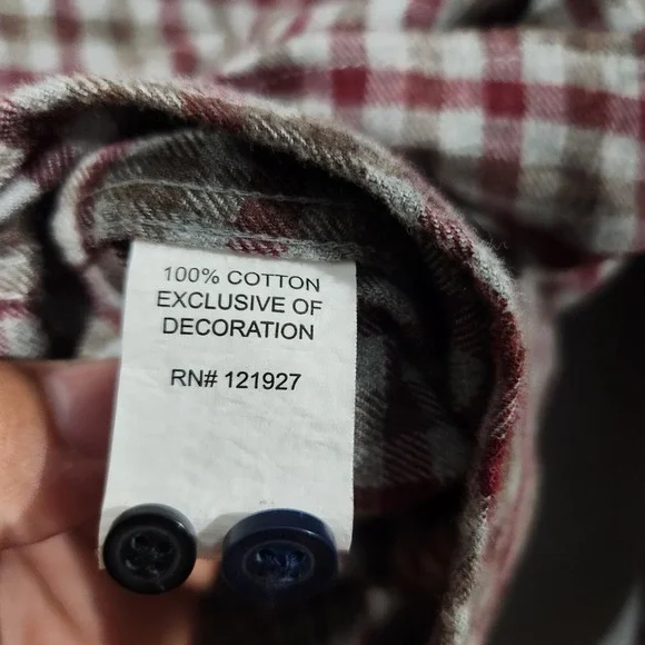 johnnie o large nwt Dickens Plaid Shirt - Picture 5 of 7